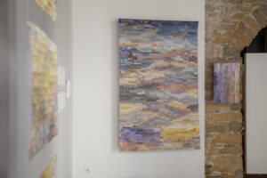 Sabine Cibert - Art Textile Contemporains : Oeuvres - série AUBE - Aube 281 @Philippe-Liev Pourcelot