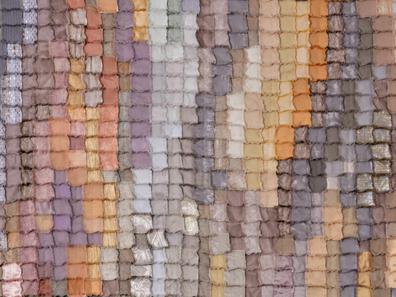 Sabine Cibert - Art Textile Contemporains : Oeuvres - série AUBE - Aube 281 @Pasacl Muradian