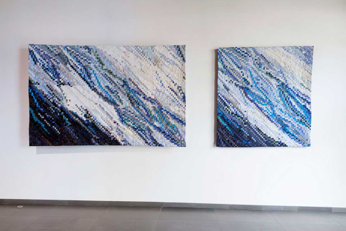 Sabine Cibert - Eau Vive 3 et Eau Vive 1 - @philippe Liev Pourcelot