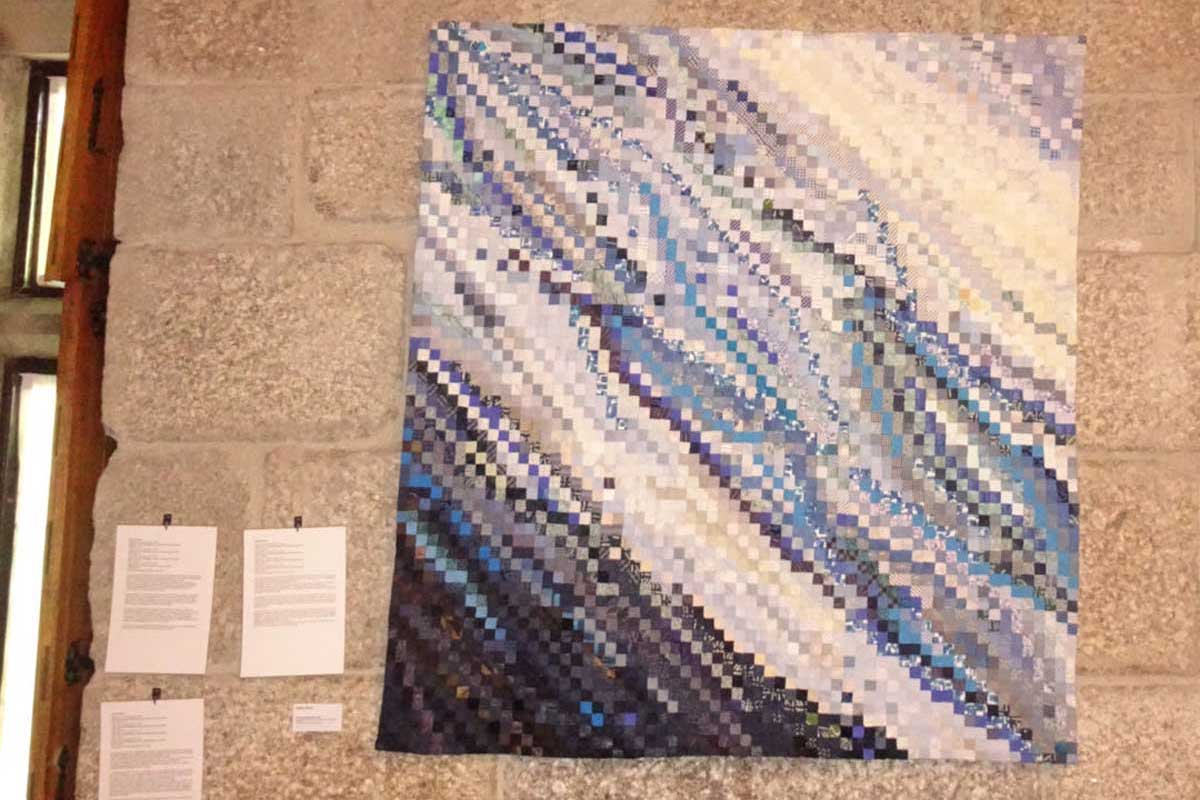 Sabine Cibert - Oeuvres - série Eau Vive : Eau Vive 1 - Exposition guimaraes 2022