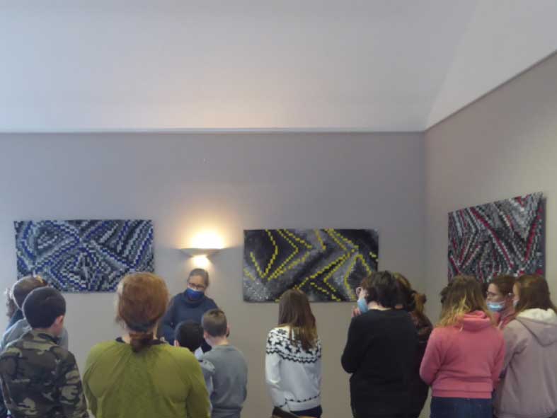 Sabine Cibert - Exposition Mauriac 2022 - Semagrammes