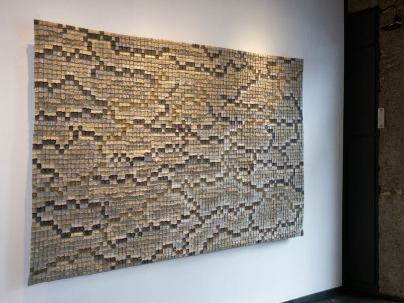 Sabine Cibert Arts Textiles Contemporains - Oeuvres - Saisons : Absences (Eté) - @Pascal Muradian