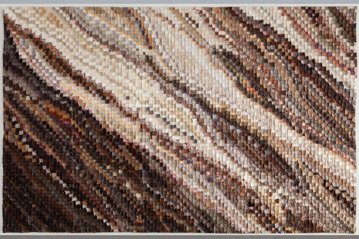Sabine Cibert Arts Textiles Contemporains - Oeuvres : Saisons - La Peau du Monde (automne 1) - @Philippe Live-Pourcelot Sabine Cibert Arts Textiles Contemporains - Oeuvres : Saisons - La Peau du Monde (automne 1) - @Philippe Live-Pourcelot