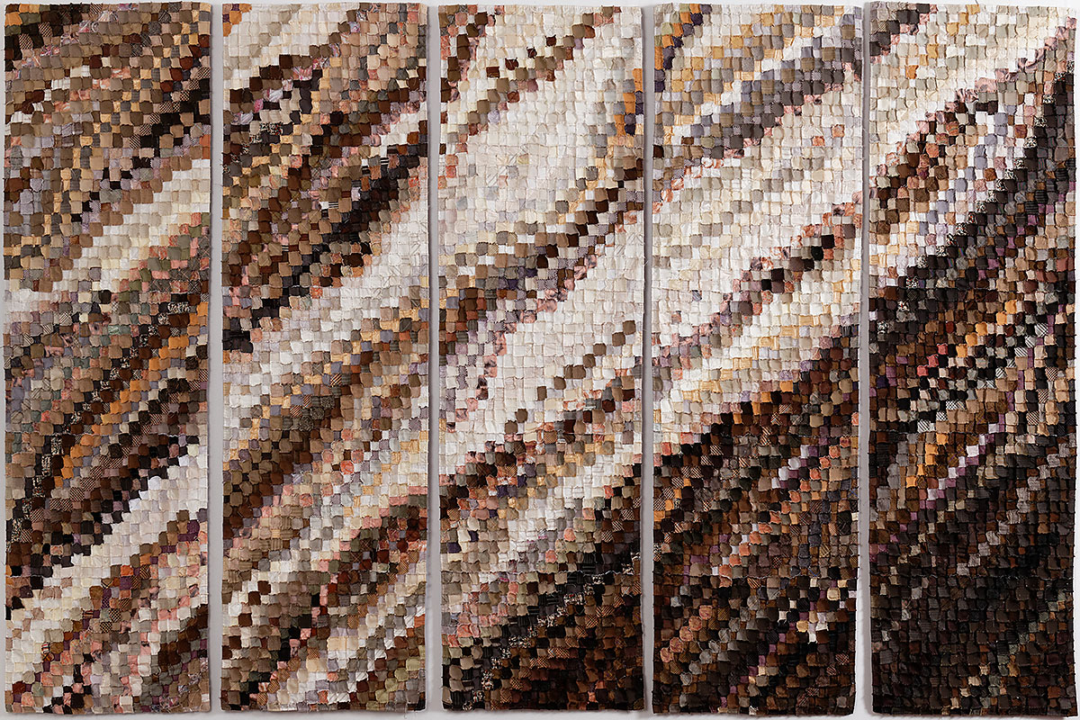 Sabine Cibert - Arts textiles Contemporains - Oeuvres : Saisons - La du Monde 2Automne Sabine Cibert - Arts textiles Contemporains - Oeuvres : Saisons - La du Monde 2Automne