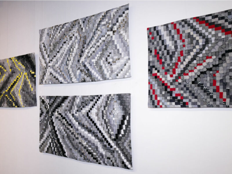 Sabine Cibert - Oeuvres - Serie Semagrammes : Semagramme 220 et 219- Exposition SHG7 @Pascal Muradian