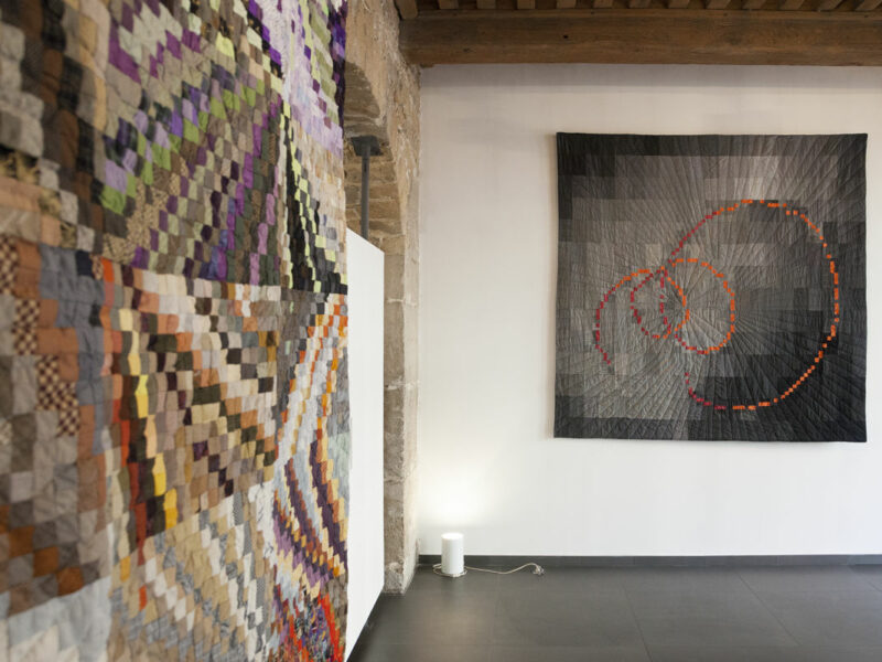 Sabine Cibert - espace temps 1 et détail Instants1- exposition SHG7 - @Philippe-Liev-Pourcelot