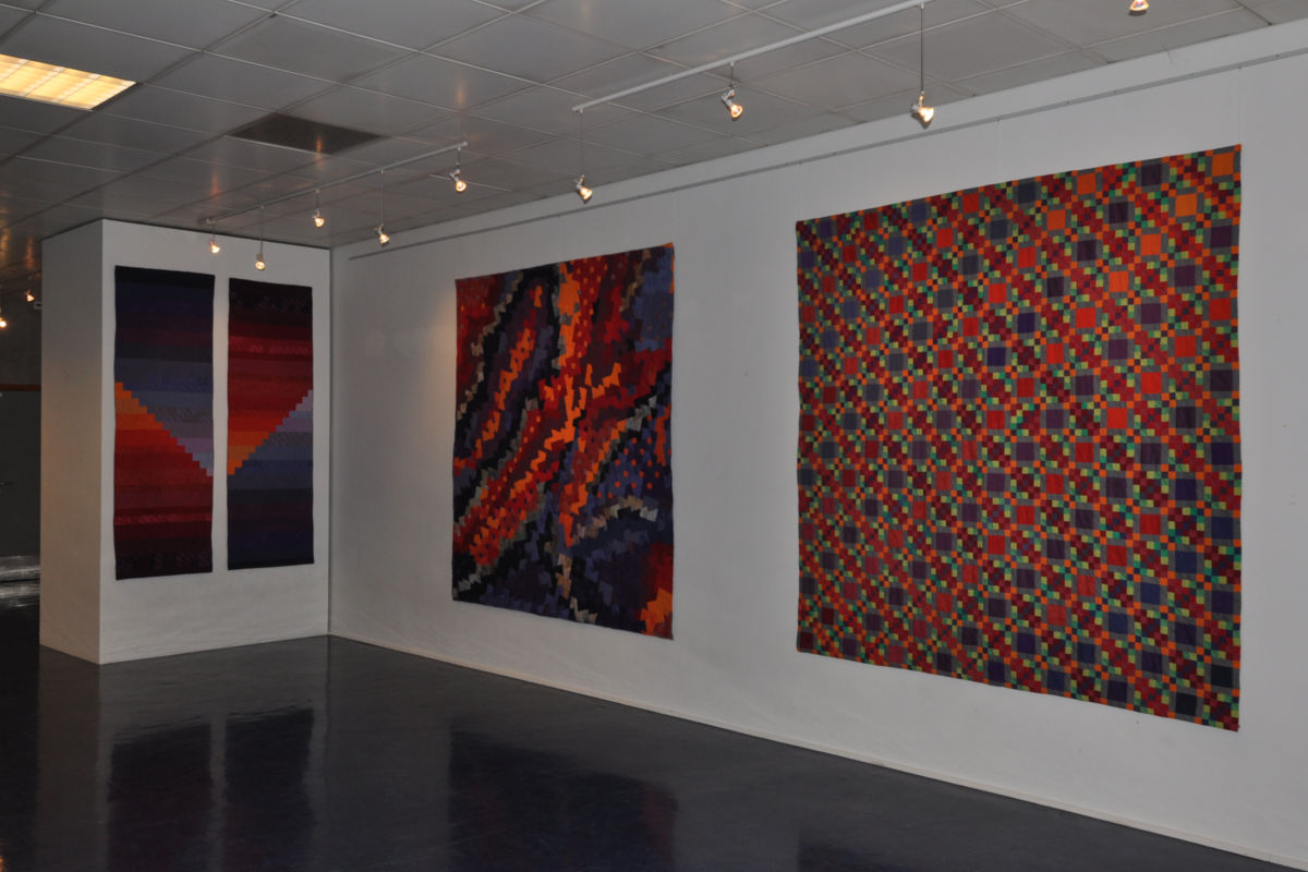 Sabine Cibert - Exposition Lyon 2013 - Partitions Textiles Manufacture des Tabacs - @Christian Krass - Chamonix-Zermatt, Abyss et Passage