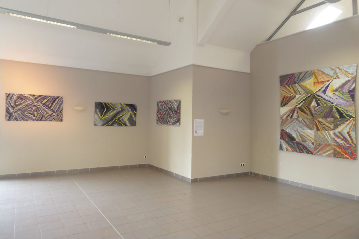 Sabine Cibert - Exposition Mauriac France - Instants : Semagrammes et Instants 1