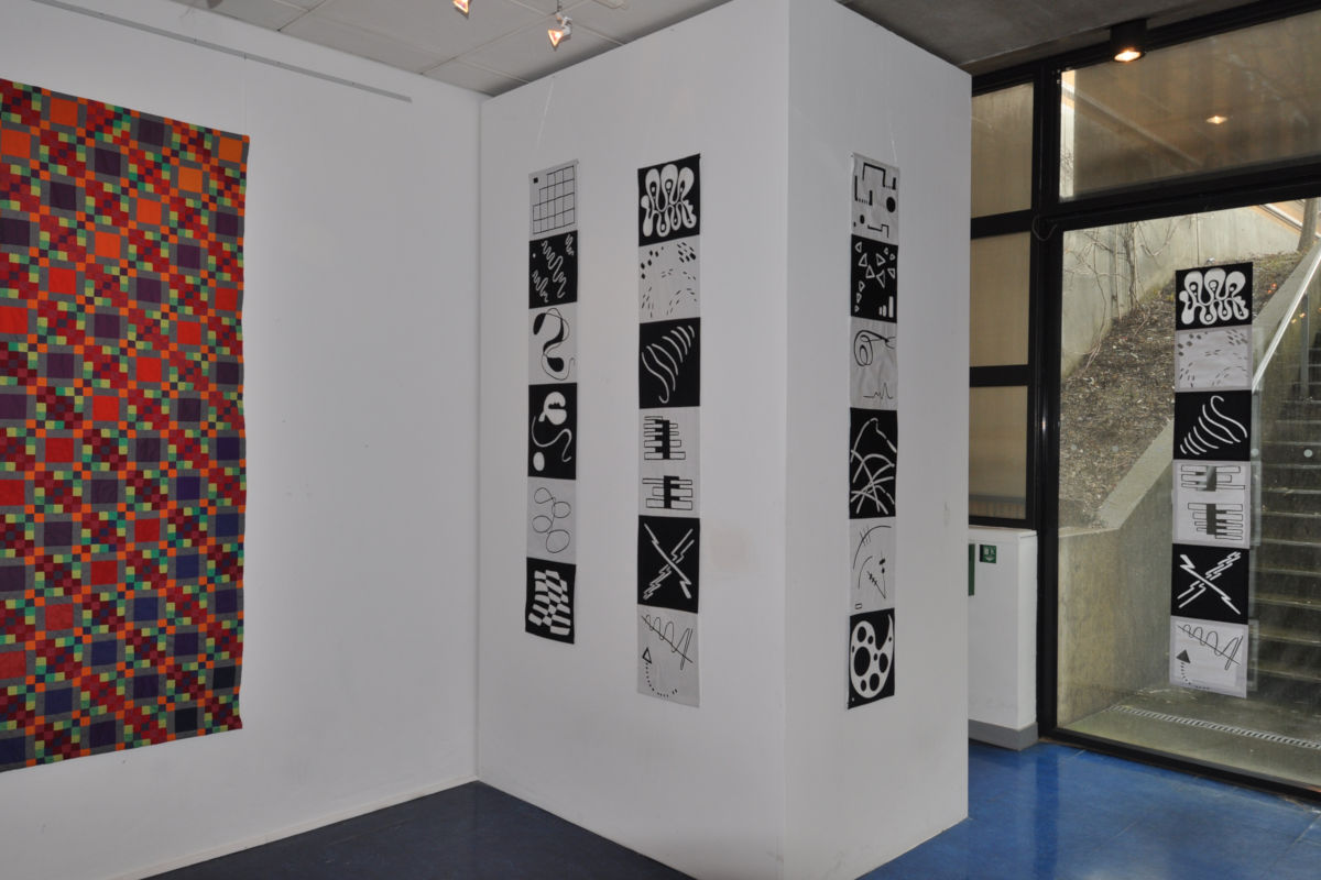 Sabine Cibert - Exposition Lyon 2013 - Partitions Textiles Manufacture des Tabacs - @Christian Krass - Passage et Reminiscences Sabine Cibert - Exposition Lyon 2013 - Partitions Textiles Manufacture des Tabacs - @Christian Krass - Passage et Reminiscences