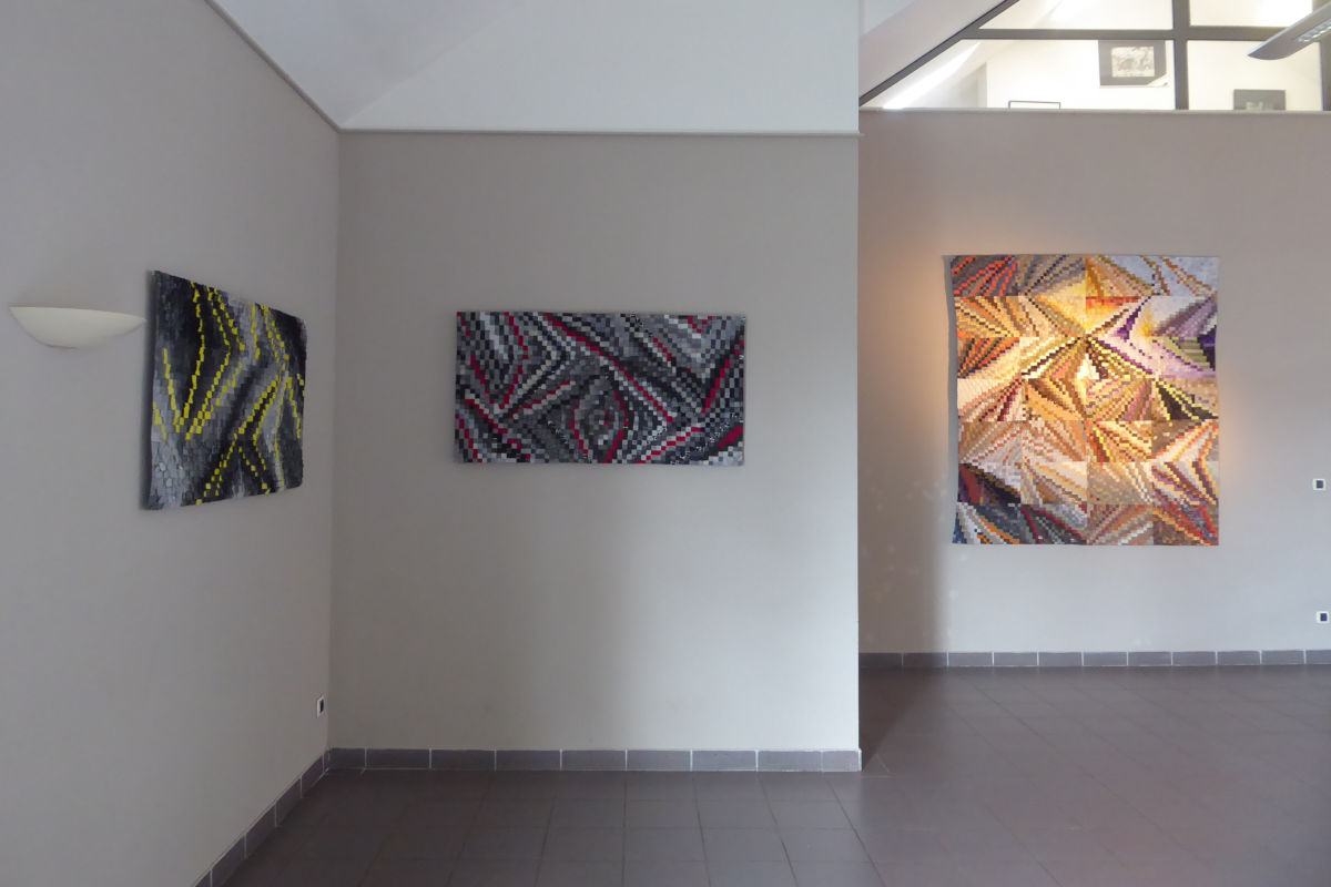Sabine Cibert - Exposition Mauriac France - Instants : 218, Semagramme 217 et Instants 1