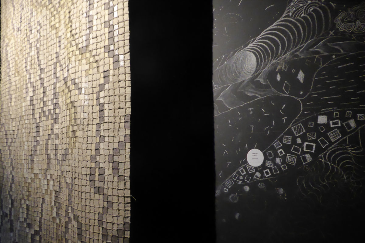 Sabine Cibert - Exposition Semur en Auxois 2025 - détail Absence @Mouchot