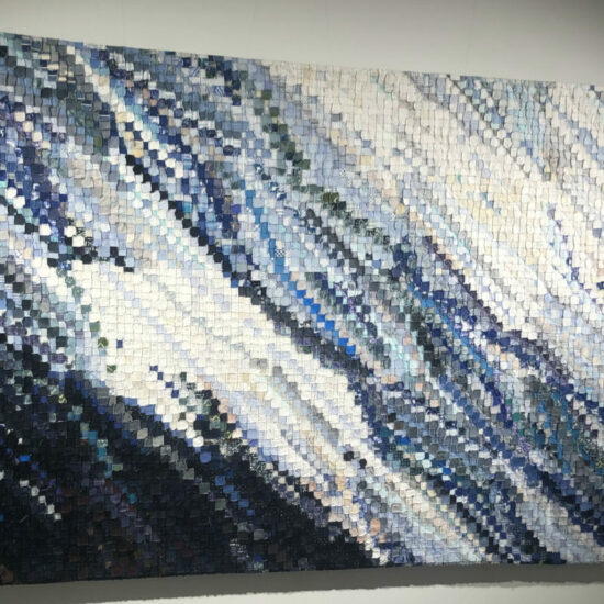 Sabine Cibert - Exposition Horizons Sensibles - Fondation Renaud 2025 - Détail Eau Vive 3