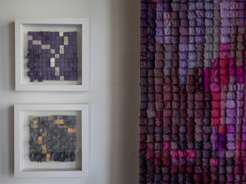 Sabine Cibert - Oeuvres - Serie ORAGE - orage 322 et 301 - @Philippe-Liev Pourcelot