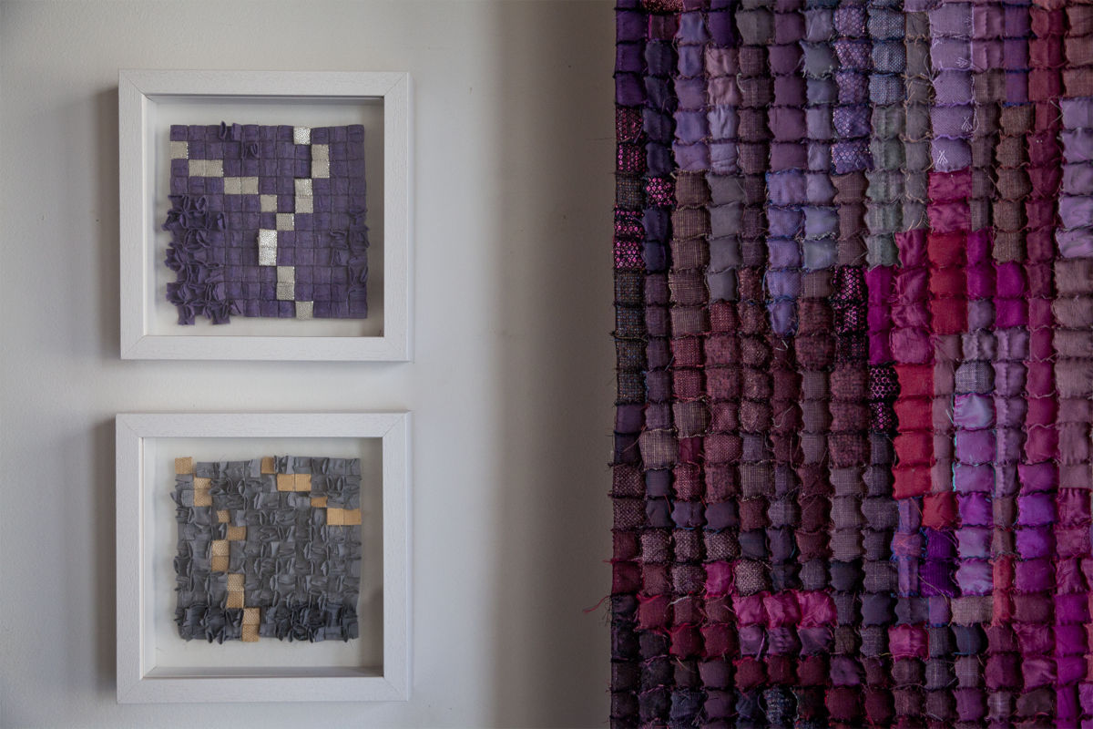 Sabine Cibert - Oeuvres - Serie ORAGE - orage 322 et 301 - @Philippe-Liev Pourcelot