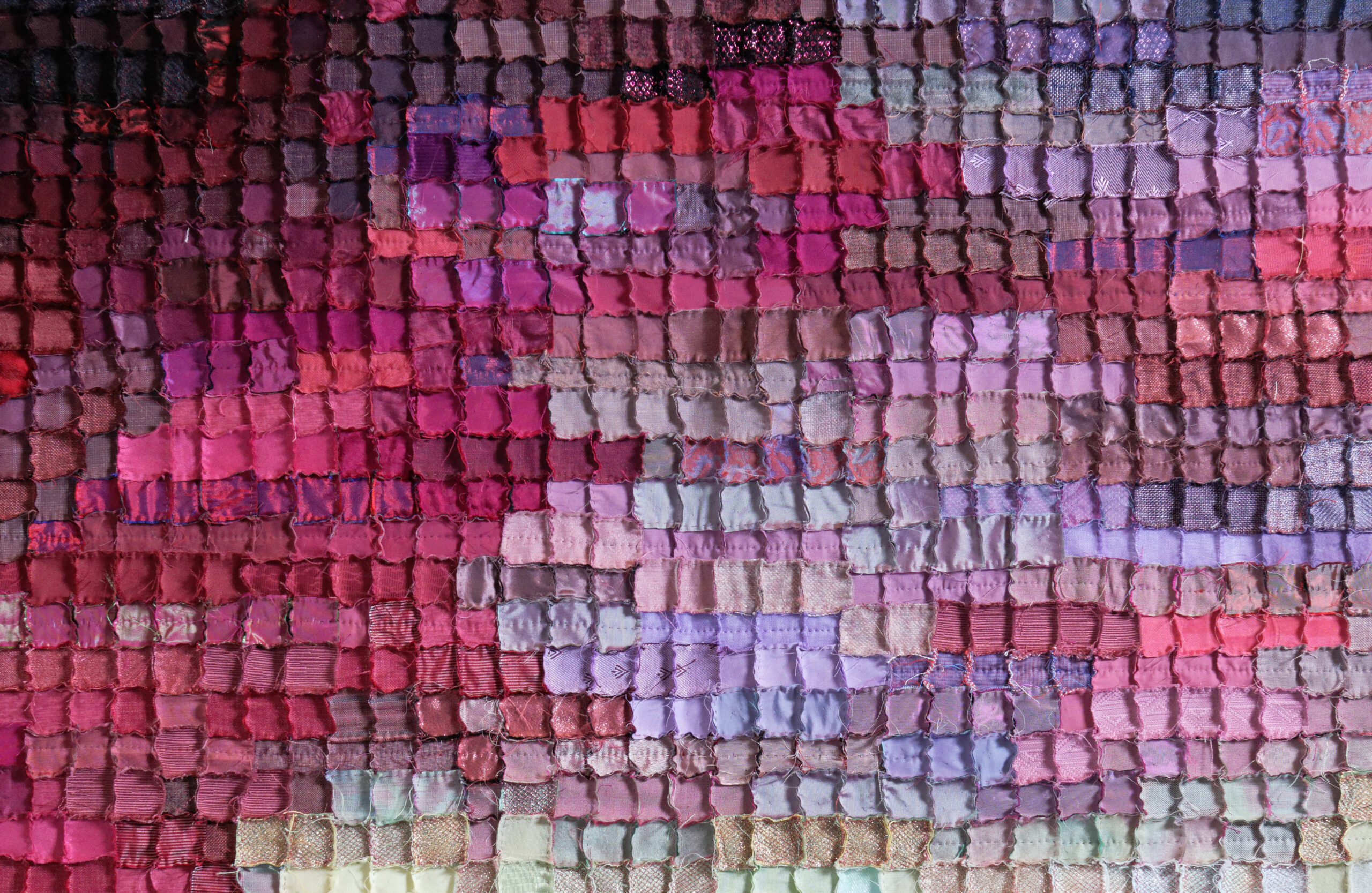 Sabine Cibert - Art Textile Contemporain - Aube : Boreale 295 - ©Pascal_Muradian